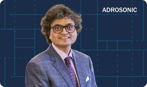 Mayank,<br>CEO and MD, ADROSONIC